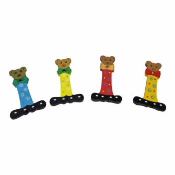 Deurletters kleur groot 10 cm : i
