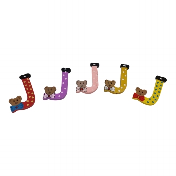 Deurletters kleur groot 10 cm : J