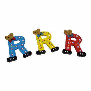Deurletters kleur groot 10 cm : R