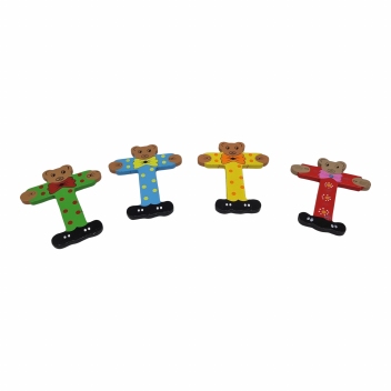 Deurletters kleur groot 10 cm : T