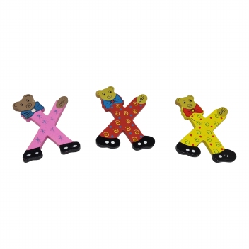 Deurletters kleur groot 10 cm :X