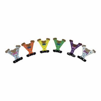 Deurletters kleur groot 10 cm :Y