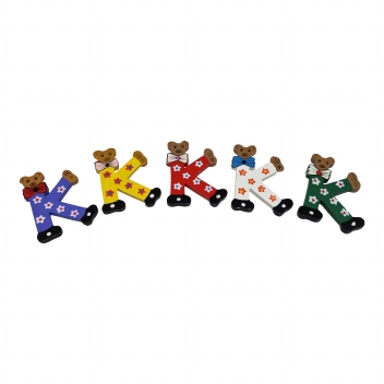 Deurletters kleur klein  6 CM : K
