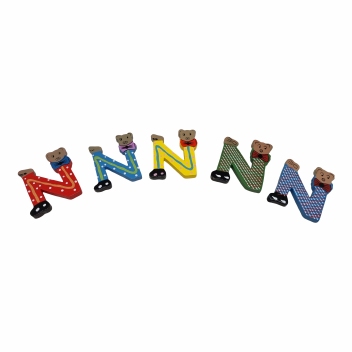 Deurletters kleur klein  6 CM : N