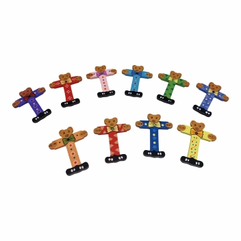 Deurletters kleur klein  6 CM : T