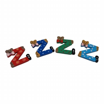 Deurletters kleur klein  6 CM : Z