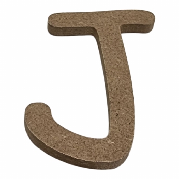 Mdf Letters Blank  6 cm : J