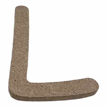 Mdf Letters Blank  6 cm : L