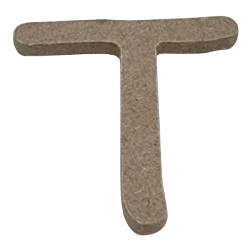 Mdf Letters Blank  6 cm : T