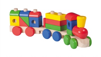 Bouwtrein gekleurd 80007