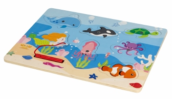 Puzzel visspel ;Playwood