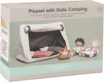 Little Dutch Speelset met poppen Camping