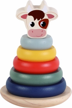 Piramide stapeltoren koe 82624