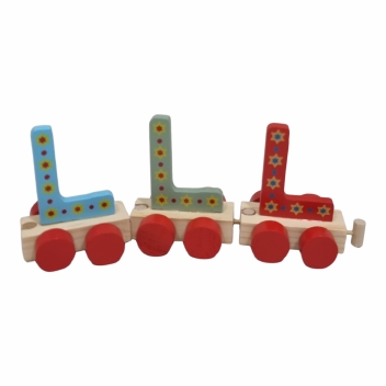 Treinletters kleur 8 CM : L (zonder beer)
