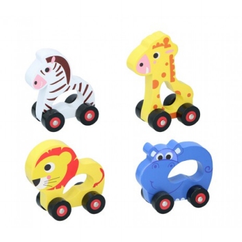 Grijpfiguur dier 4 assorti