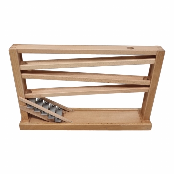 Knikker kogelbaan beuken voor 16 mm knikkers (excl knikkers)