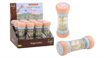 Mike & Molly - Zintuig regen stick in display   80176