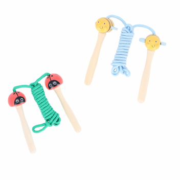 Springtouw bij en lieveheerbeest 2 assorti