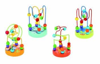 Motoriek rond  Dia 9 CM x H 12 CM 12 in display doos