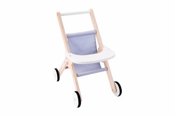 Buggy gemaakt van hout Paars  ongemonteerd