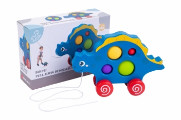 POP IT" dino trekfiguur