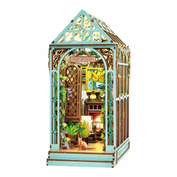 Woodworks Houten Bouwpakket Book Nook Sunroom  met Verlichting - 371dlg