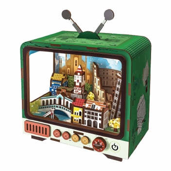 Woodworks Houten Bouwpakket travels to venice  met Licht - 118 dlg. MY CITY