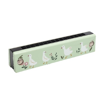 Mondharmonica 13,2 cm Eend groen