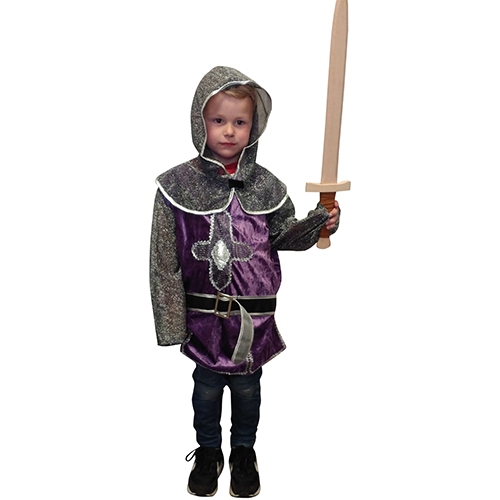 Ridderpakje paars (7-10 jaar)                    AANBIEDING