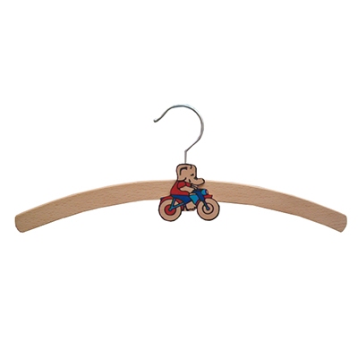 Kleerhanger olifant op fiets