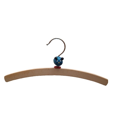 Kleerhanger met figuur bovenop
