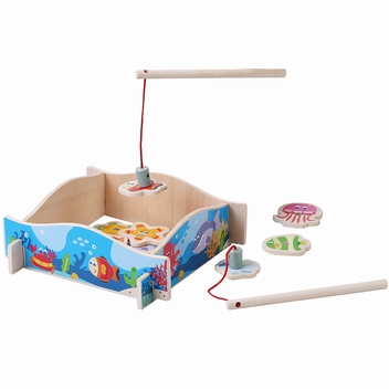 Visspel in doosje 18-delig;