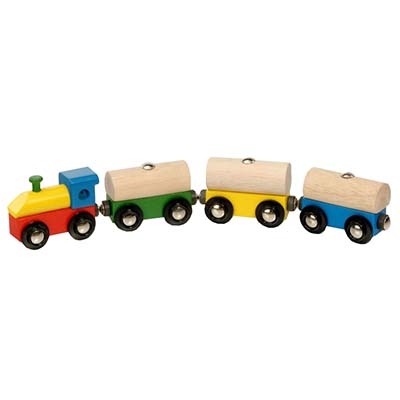 Trein 4-delig boomstam; Mentari P 6628