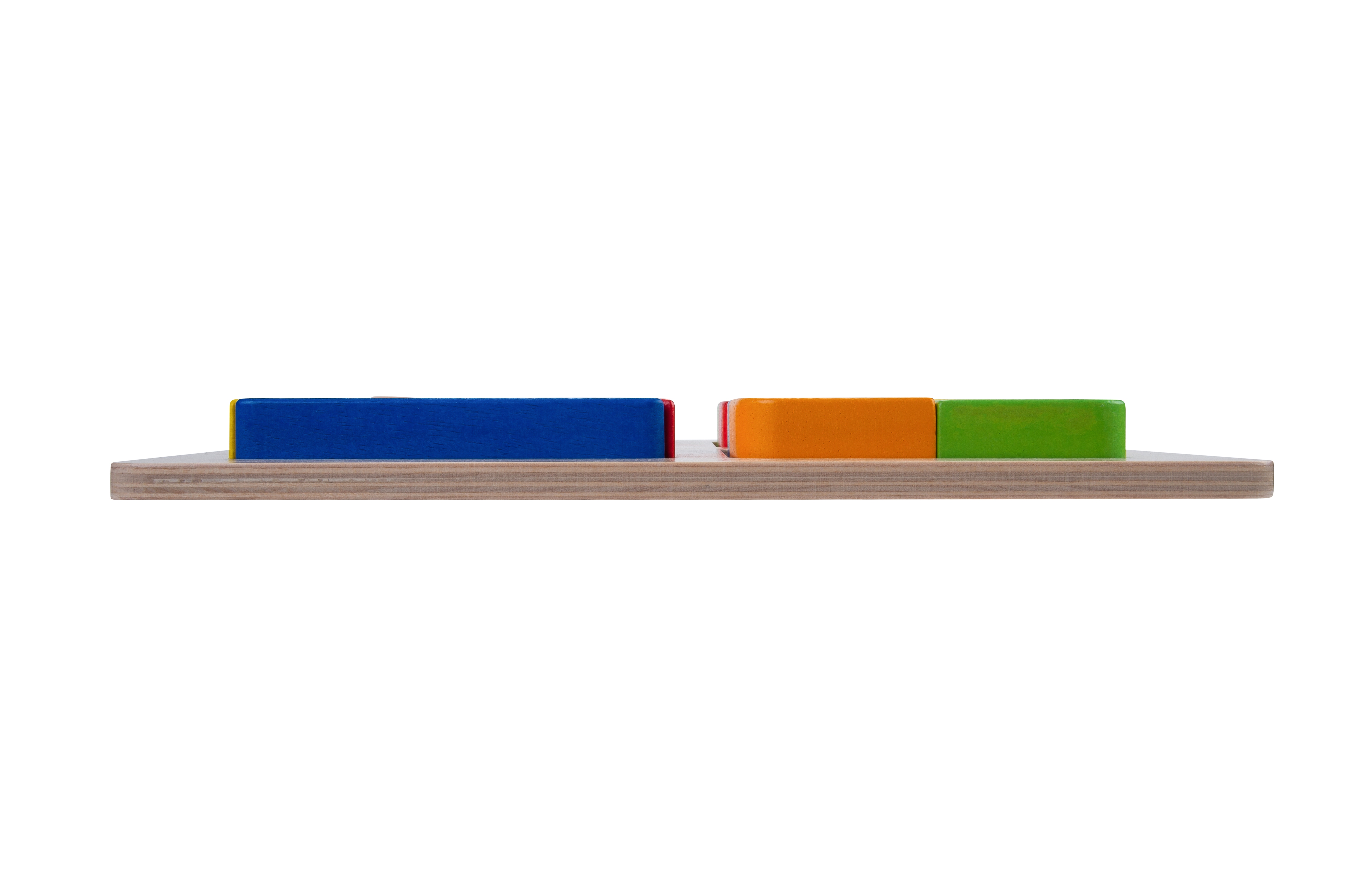 610020 - Sorteerbord geometrisch breuken multiplex/rubberh