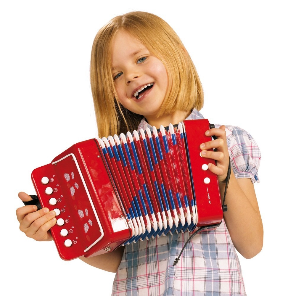 Accordeon rood