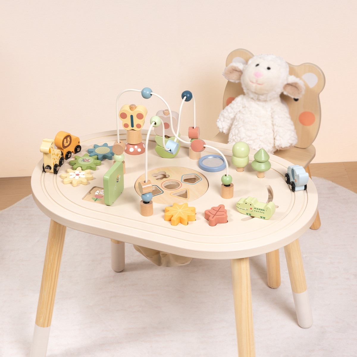 Activiteiten tafel ovaal Tooky Toy