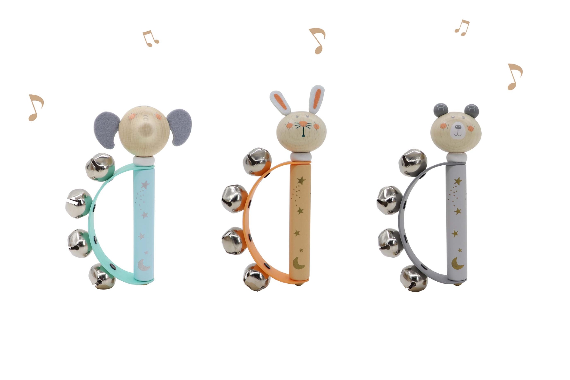 Bellenhandvat dieren 3 assortie