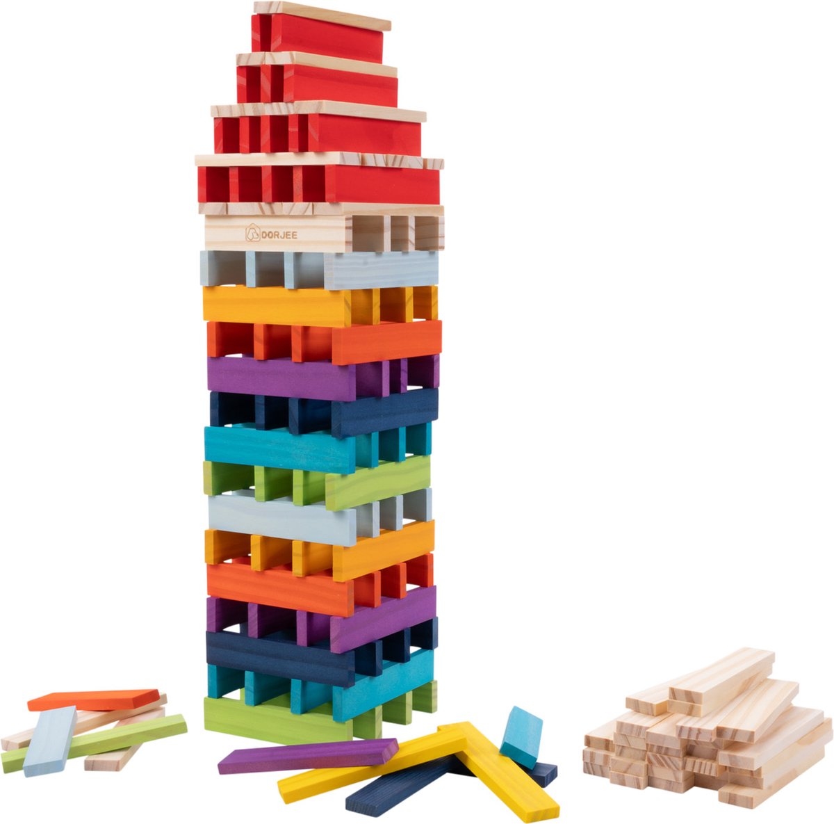 Bouwplankjes set van 200 stuks