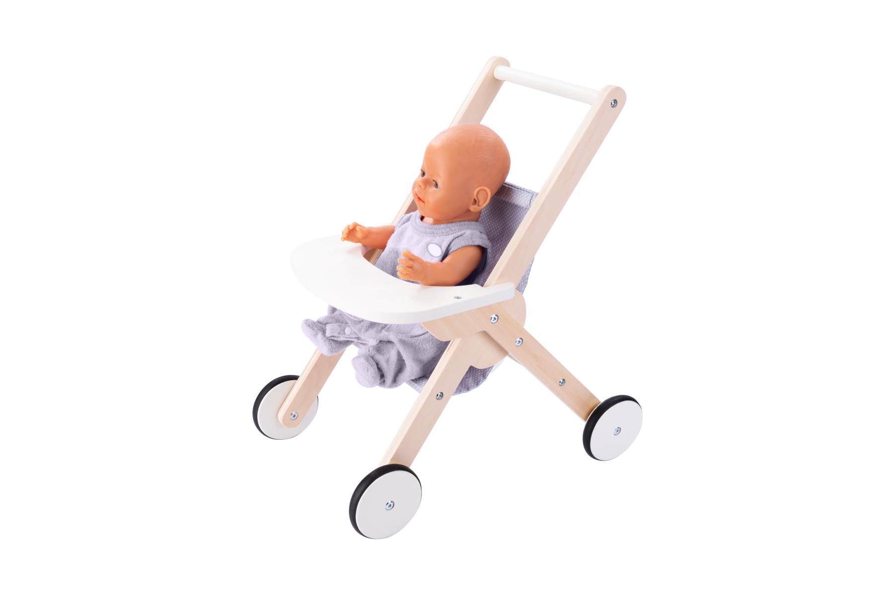 Buggy gemaakt van hout Paars  ongemonteerd