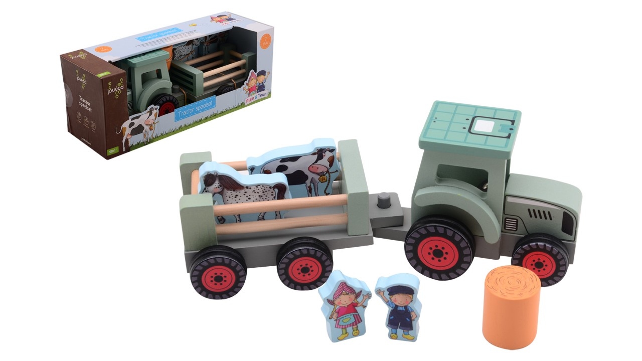 Fien & Teun Tractor met accesoires