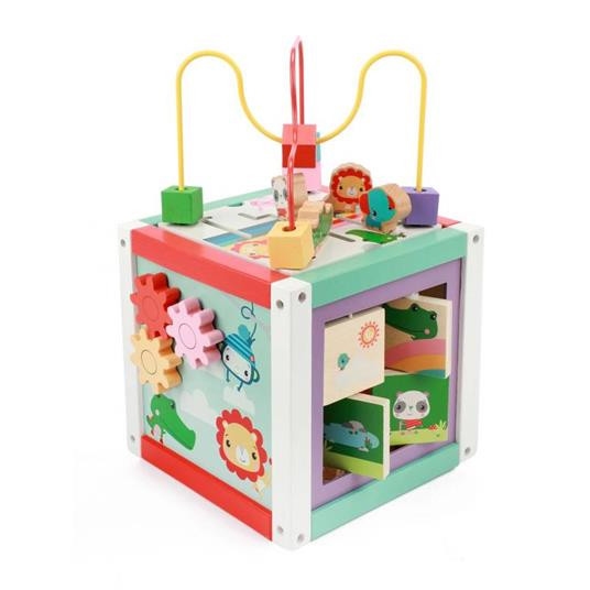 FISHER-PRICE Houten activiteitenkubus 5 in 1