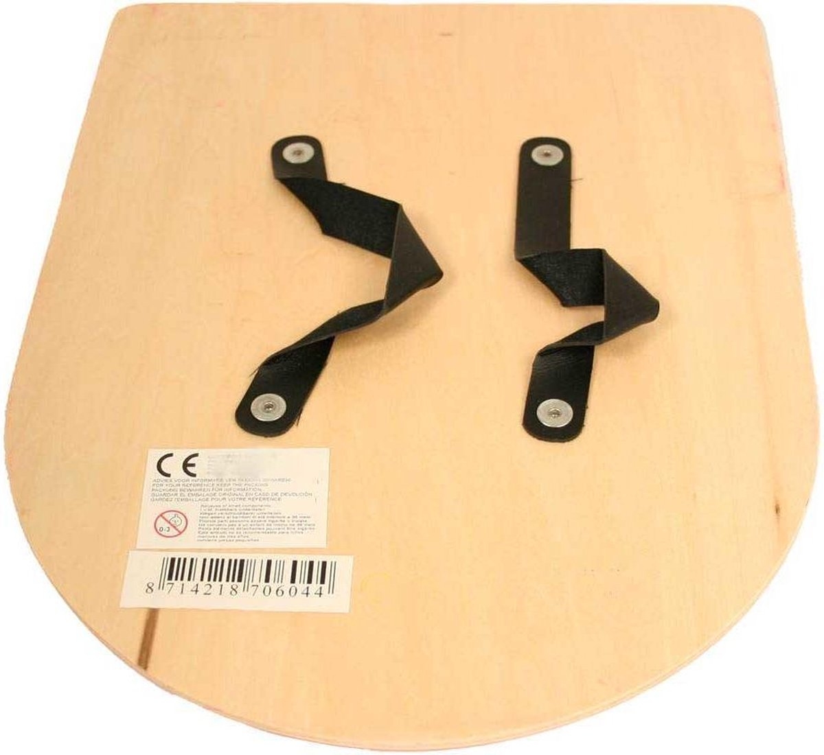 Houten schild helm