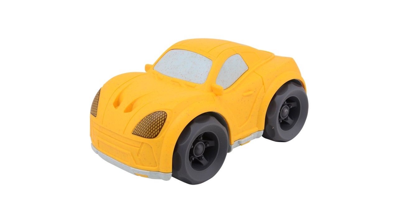 Jouéco® - Voertuigen groot bio-plastic, 6 assorti 80128