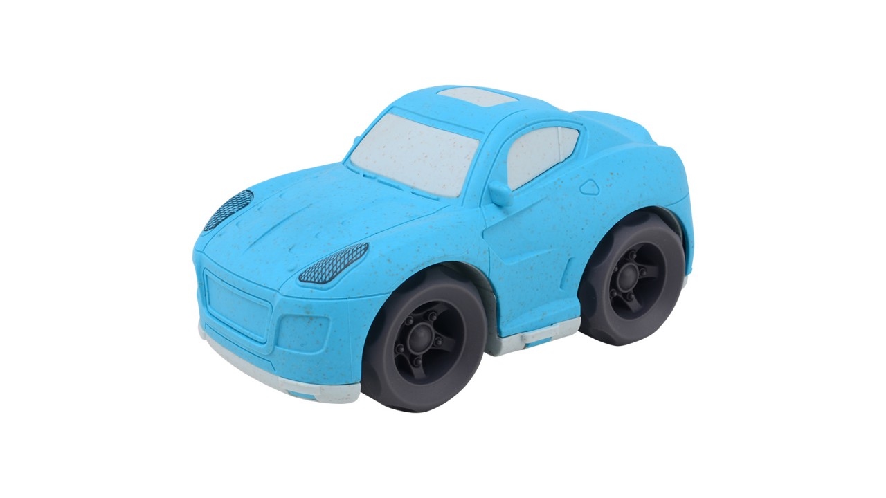 Jouéco® - Voertuigen groot bio-plastic, 6 assorti 80128
