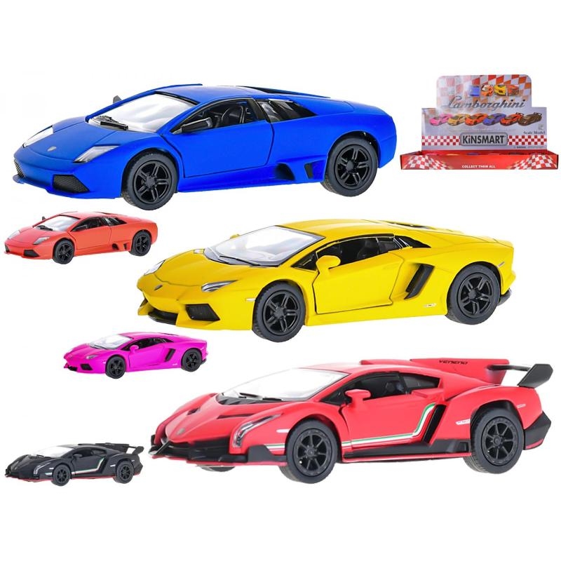 Kinsmart Lamborghini Veneno die cast, assorti kleuren,