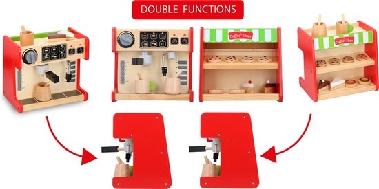 Koffiezetapparaat en Winkel - Set 2-in-1  PW2478A