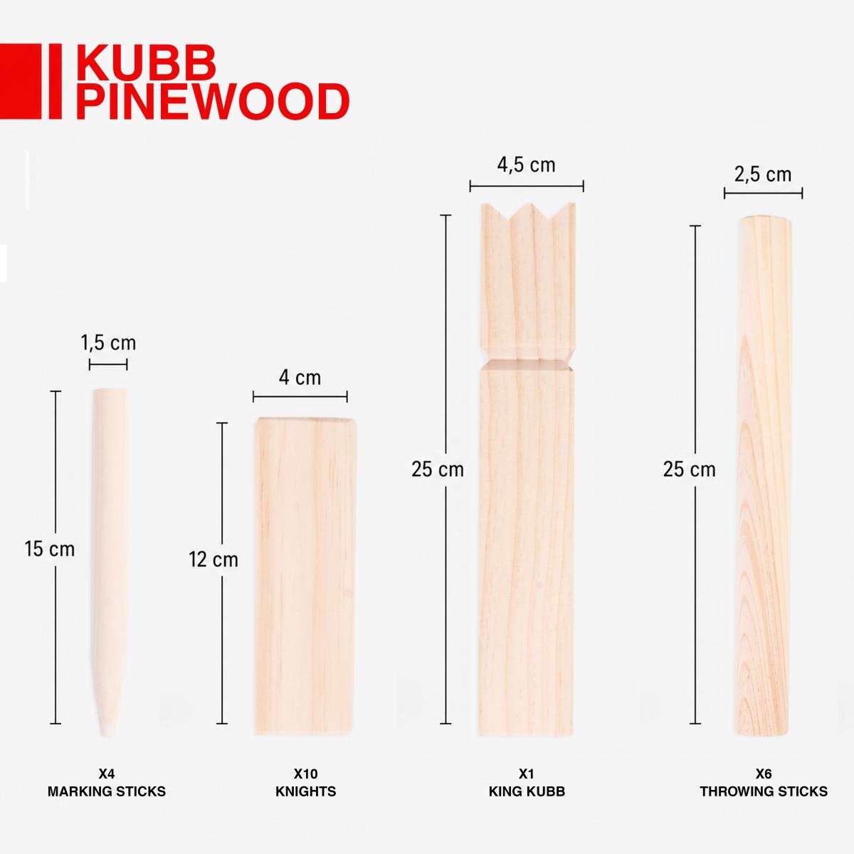 Kubb Grenen