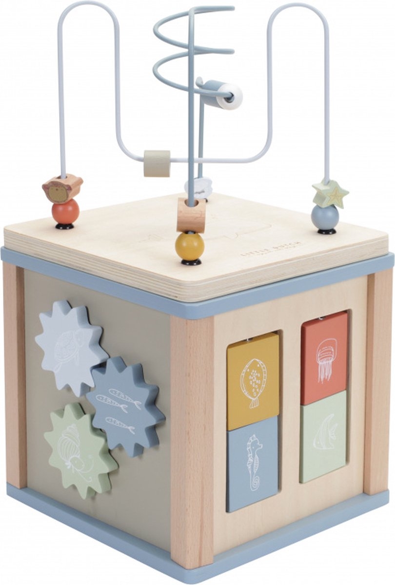Little Dutch Activiteitenkubus - LD 7029  Ocean
