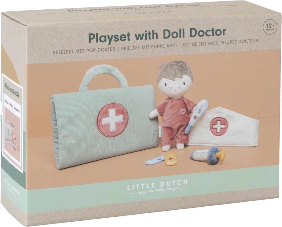 Little Dutch speelset met pop Dokter