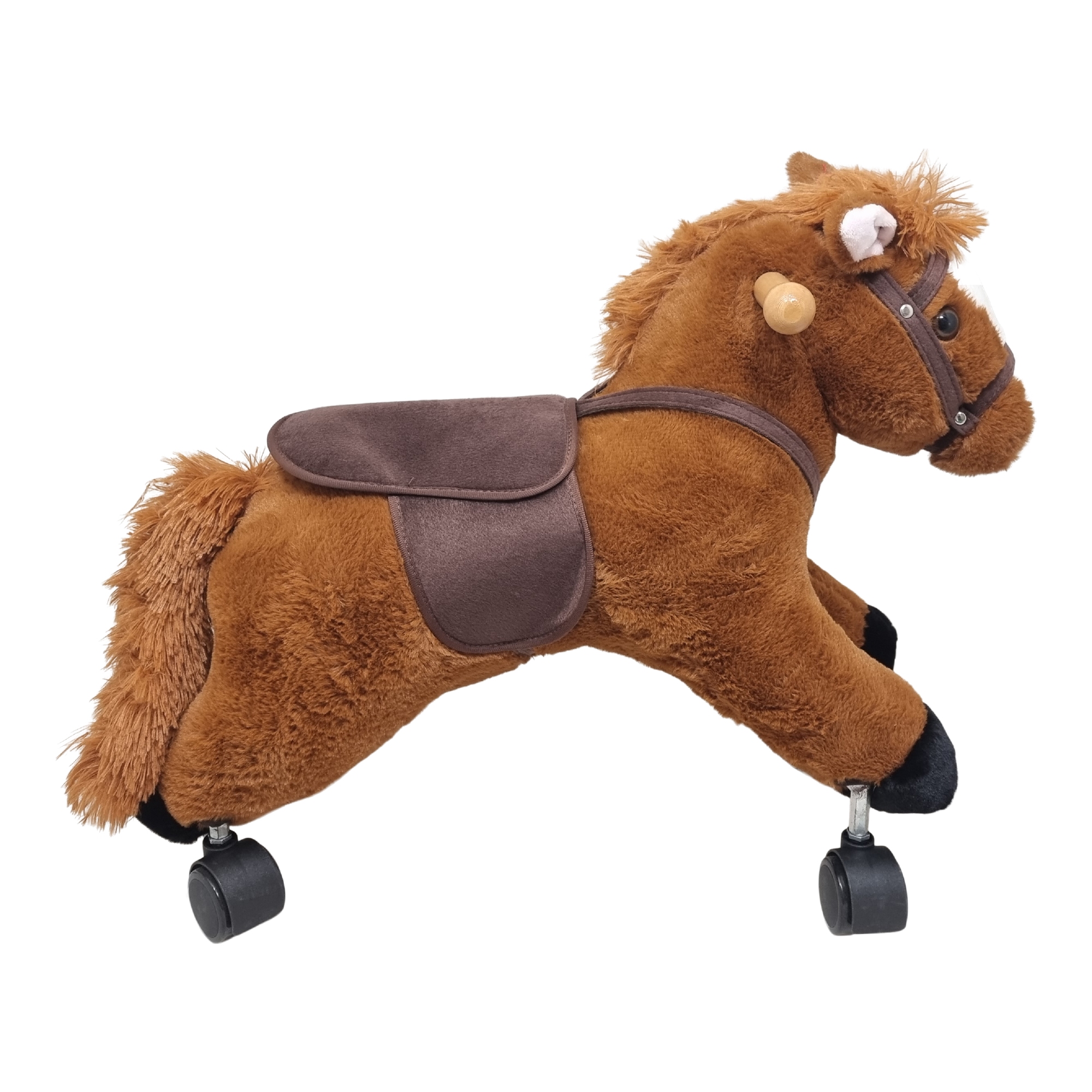 Loop Paard met zwenkwielen en geluid